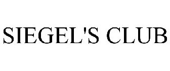 SIEGEL'S CLUB