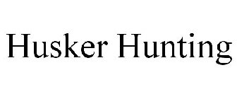 HUSKER HUNTING