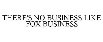 THERE'S NO BUSINESS LIKE FOX BUSINESS