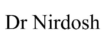 DR NIRDOSH