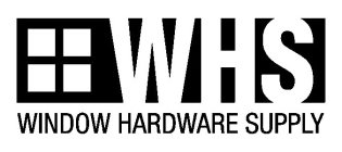 WHS WINDOW HARDWARE SUPPLY