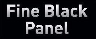 FINE BLACK PANEL