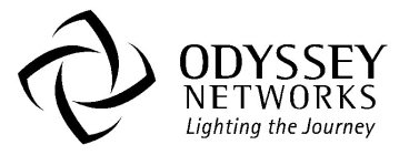 ODYSSEY NETWORKS LIGHTING THE JOURNEY
