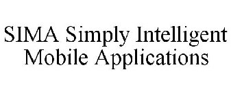 SIMA SIMPLY INTELLIGENT MOBILE APPLICATIONS