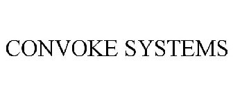 CONVOKE SYSTEMS