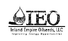 IEO INLAND EMPIRE OILSEEDS, LLC IMPROVING ENERGY OPPORTUNITIES