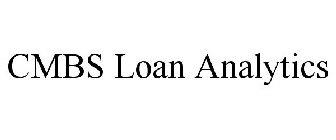 CMBS LOAN ANALYTICS