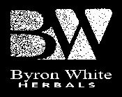BW BYRON WHITE HERBALS