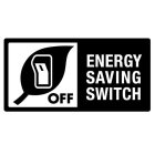 OFF ENERGY SAVING SWITCH