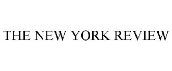 THE NEW YORK REVIEW