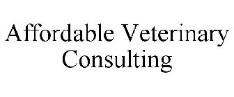 AFFORDABLE VETERINARY CONSULTING