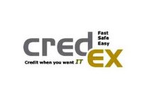 CREDEX FAST SAFE EASY CREDIT WHEN YOU WANT IT