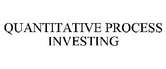 QUANTITATIVE PROCESS INVESTING