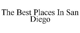 THE BEST PLACES IN SAN DIEGO