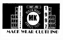 MK MACK WEAR STREET TEES ESTABLISHED 1997 MACK WEAR CLOTHING