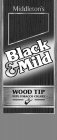 MIDDLETON'S BLACK & MILD WOOD TIP PIPE-TOBACCO CIGARS