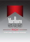 MARLBORO SNUS RICH 6 SPIT-FREE TOBACCO POUCHES