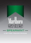 MARLBORO SNUS SPEARMINT 6 SPIT-FREE TOBACCO POUCHES