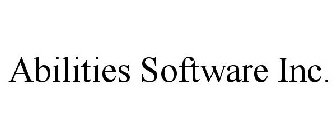 ABILITIES SOFTWARE INC.