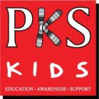 PKS KIDS EDUCATION · AWARENESS · SUPPORT