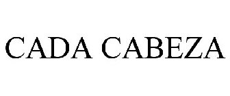 CADA CABEZA