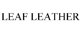 LEAF LEATHER