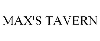 MAX'S TAVERN