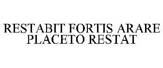 RESTABIT FORTIS ARARE PLACETO RESTAT