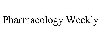 PHARMACOLOGY WEEKLY