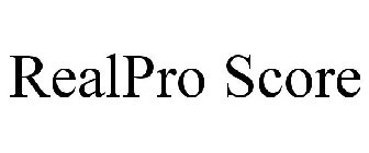 REALPRO SCORE