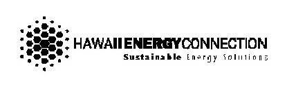 HAWAIIENERGYCONNECTION SUSTAINABLE ENERGY SOLUTIONS