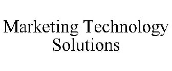 MARKETING TECHNOLOGY SOLUTIONS