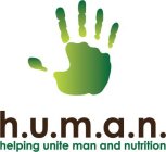 H.U.M.A.N. HELPING UNITE MAN AND NUTRITION
