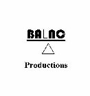 BALNC PRODUCTIONS