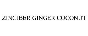 ZINGIBER GINGER COCONUT