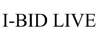 I-BID LIVE