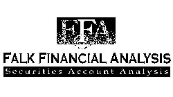 FFA FALK FINANCIAL ANALYSIS SECURITIES ACCOUNT ANALYSIS