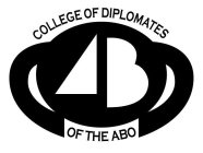 COLLEGE OF DIPLOMATES OF THE ABO CDABO