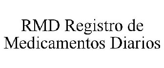 RMD REGISTRO DE MEDICAMENTOS DIARIOS
