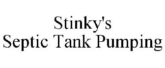 STINKY'S SEPTIC TANK PUMPING