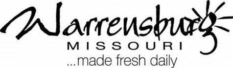 WARRENSBURG MISSOURI . . . MADE FRESH DAILY