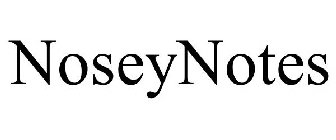 NOSEYNOTES