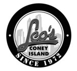 LEO'S CONEY ISLAND SINCE 1972