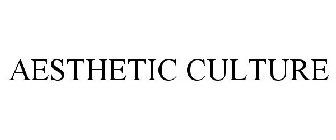 AESTHETIC CULTURE