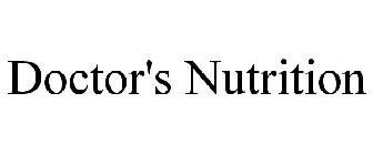 DOCTOR'S NUTRITION