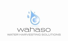 WAHASO WATER HARVESTING SOLUTIONS