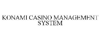 KONAMI CASINO MANAGEMENT SYSTEM