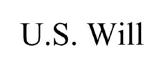 U.S. WILL