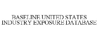 BASELINE UNITED STATES INDUSTRY EXPOSURE DATABASE