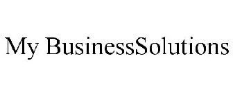 MY BUSINESSSOLUTIONS